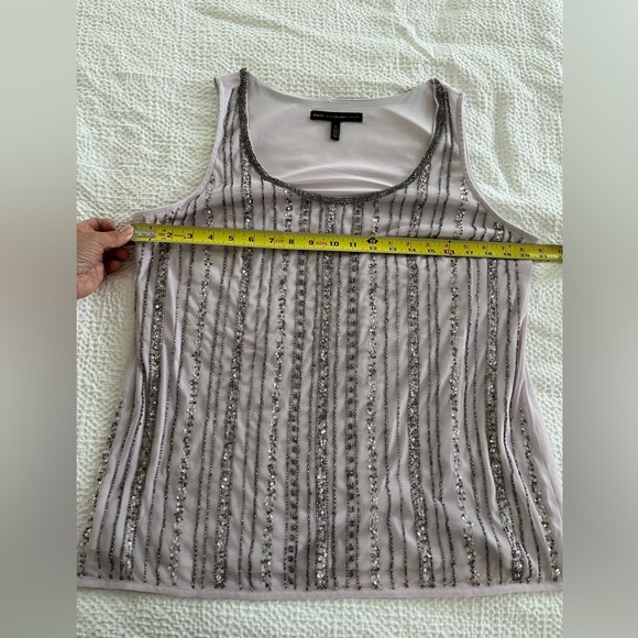 White House Black MarketLilac Beaded Embelished Tank - Picture 15 of 16